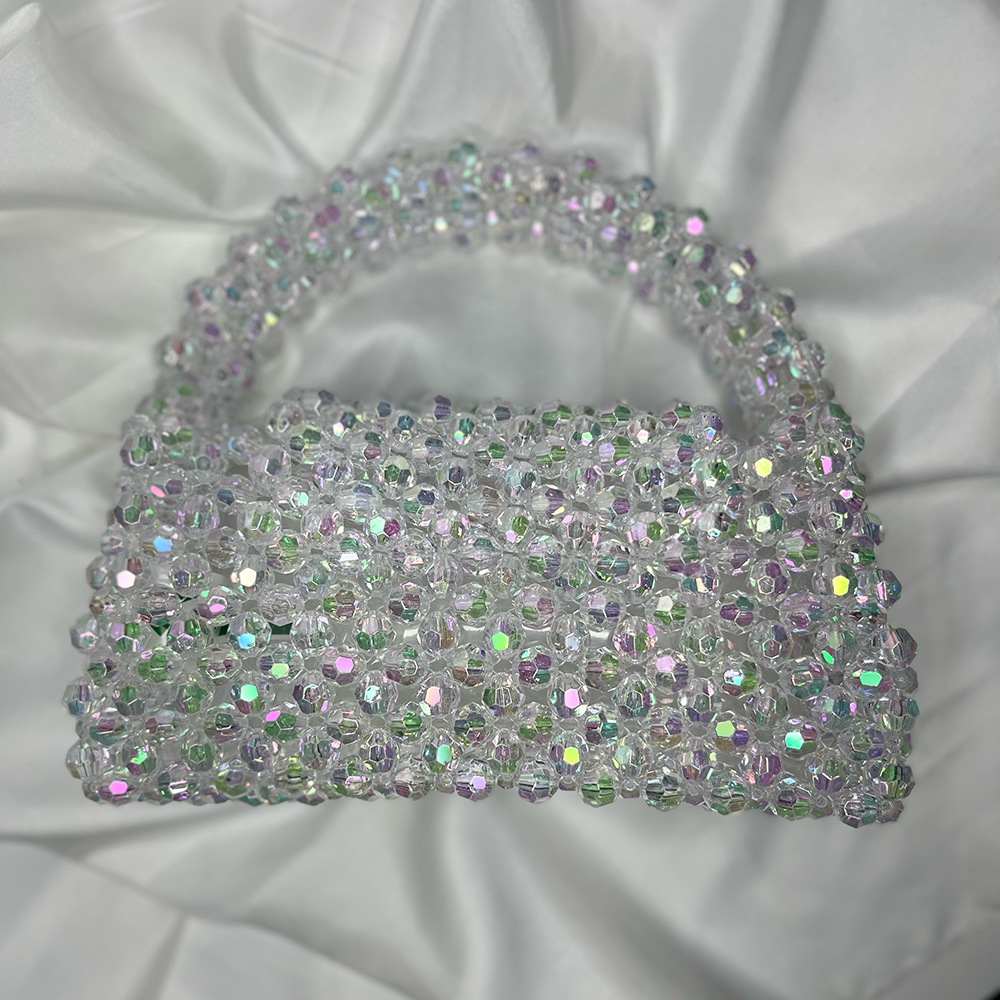 Color Changing Beaded Evening Handbag