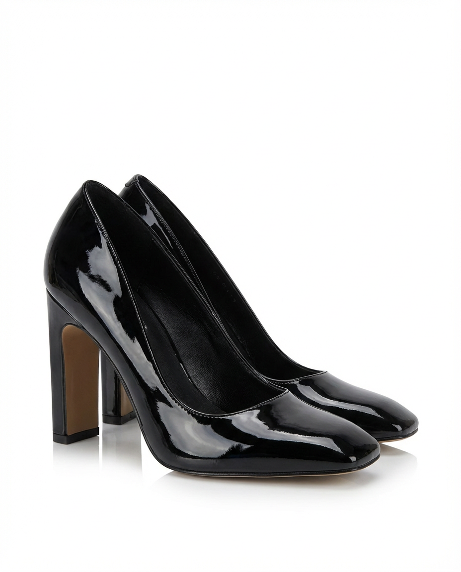 Forever Staple Pumps – Black