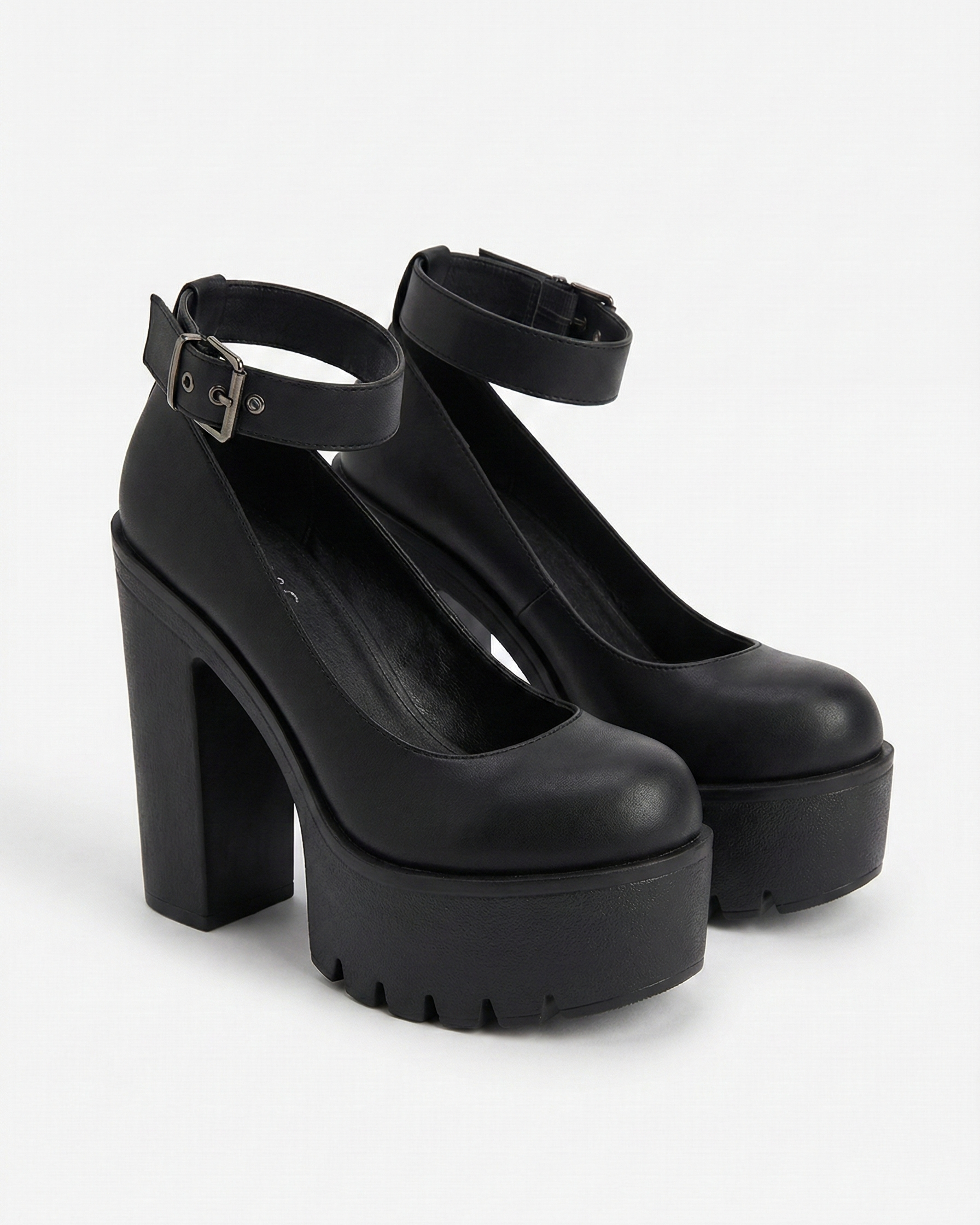 Mary Janes Platforms – Black